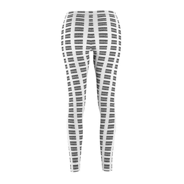 Women's Cut & Sew Casual Leggings (AOP) Parental Advisory Explicit Content - Image 2