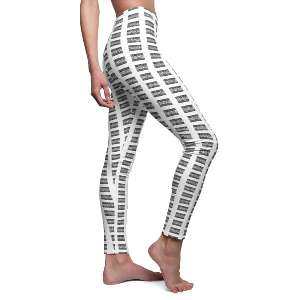 Women's Cut & Sew Casual Leggings (AOP) Parental Advisory Explicit Content - Image 6
