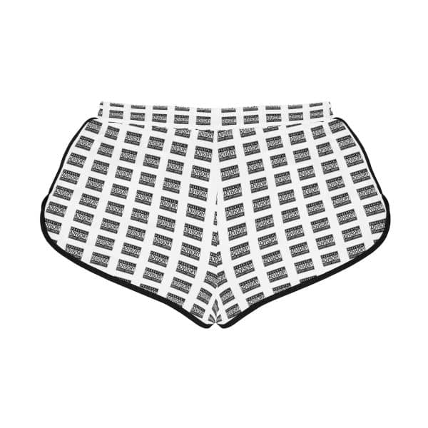 Women's Relaxed Shorts (AOP) Parental Advisory Explicit Content - Image 9