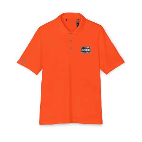 Parental Advisory Explicit Content adidas Unisex Performance Polo - Image 5