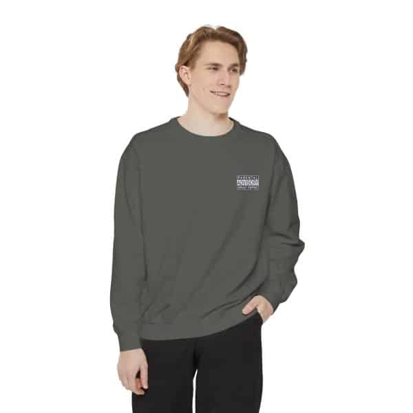Parental Advisory Explicit Content Unisex Garment-Dyed Sweatshirt - Image 15