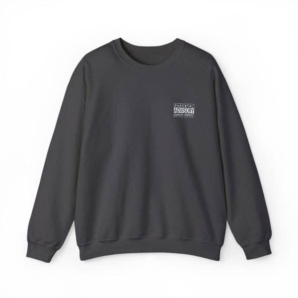 Parental Advisory Explicit Content Unisex Heavy Blend™ Crewneck Sweatshirt - Image 37