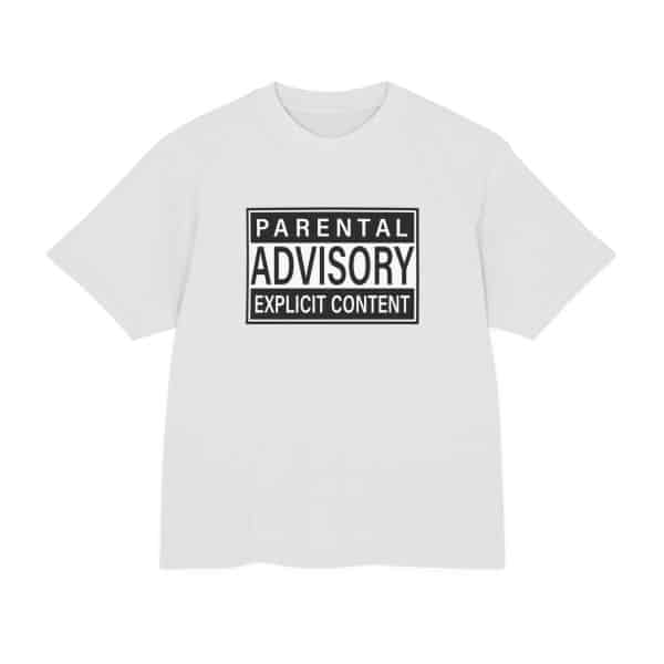 Parental Advisory Explicit Content Unisex Urban Heavy Tee - Image 5
