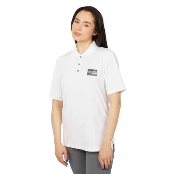 Parental Advisory Explicit Content adidas Unisex Performance Polo - Image 3