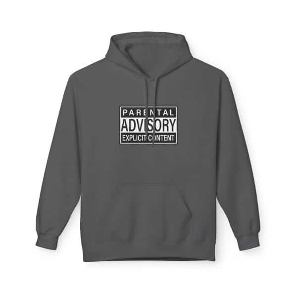 Parental Advisory Explicit Content Unisex Midweight Softstyle Fleece Hoodie - Image 49