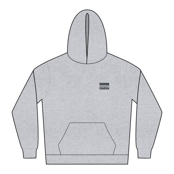 Parental Advisory Explicit Content Relaxed Hoodie - Image 7