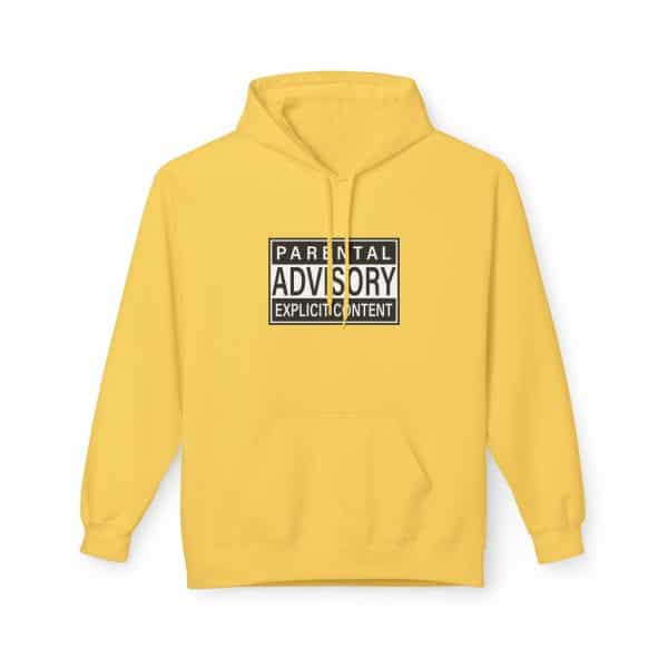 Parental Advisory Explicit Content Unisex Midweight Softstyle Fleece Hoodie - Image 41