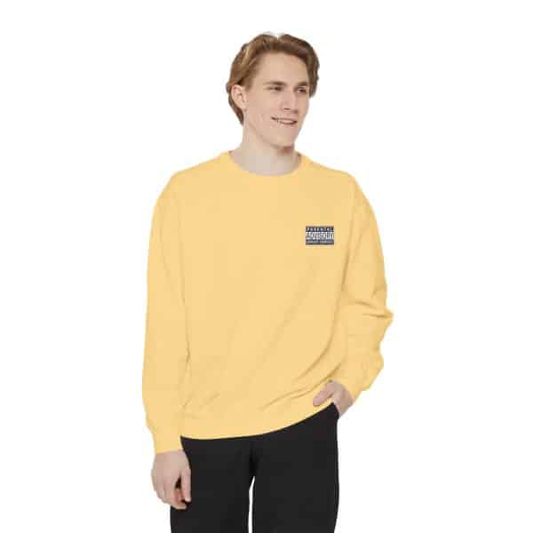 Parental Advisory Explicit Content Unisex Garment-Dyed Sweatshirt - Image 11