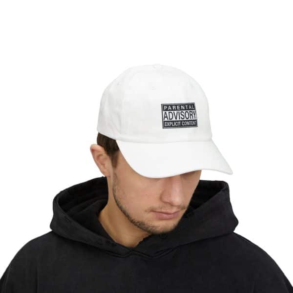 Parental Advisory Explicit Content Classic Dad Cap - Image 3