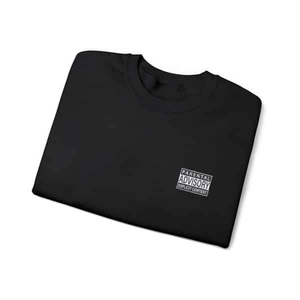 Parental Advisory Explicit Content Unisex Heavy Blend™ Crewneck Sweatshirt - Image 11