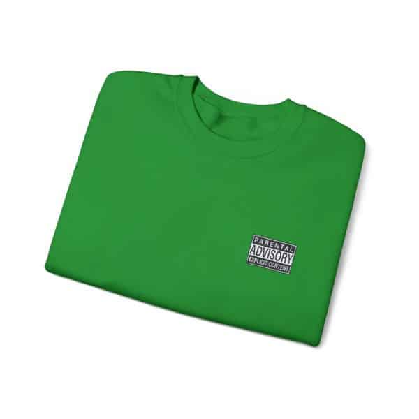 Parental Advisory Explicit Content Unisex Heavy Blend™ Crewneck Sweatshirt - Image 35
