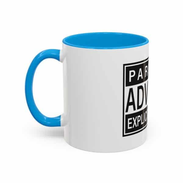Parental Advisory Explicit Content Colorful Mugs (11oz, 15oz) - Image 24