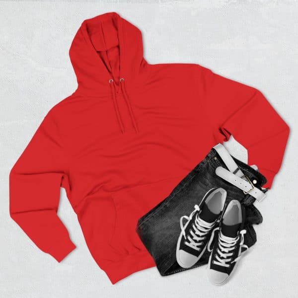 Parental Advisory Explicit Content Three-Panel Fleece Hoodie - Image 43