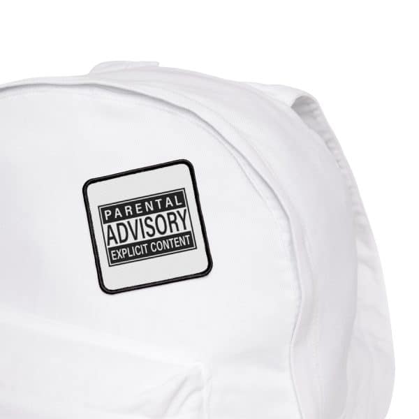Parental Advisory Explicit Content Iron-On Patches - Image 4