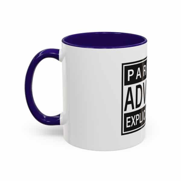 Parental Advisory Explicit Content Colorful Mugs (11oz, 15oz) - Image 8