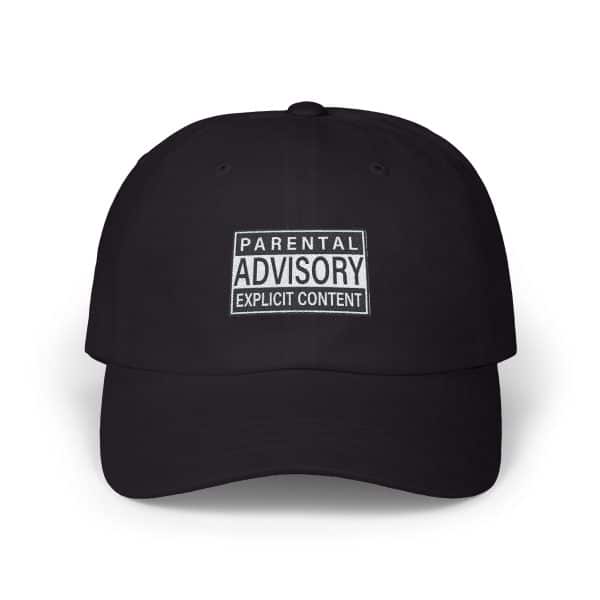 Parental Advisory Explicit Content Classic Dad Cap - Image 25