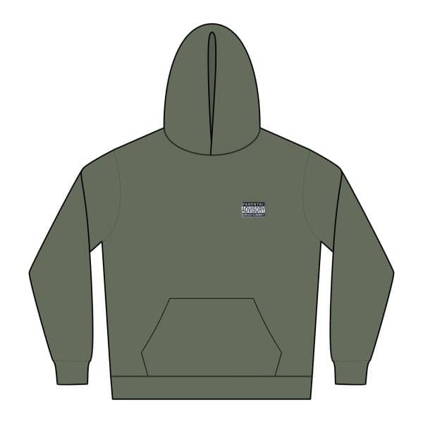 Parental Advisory Explicit Content Relaxed Hoodie - Image 8