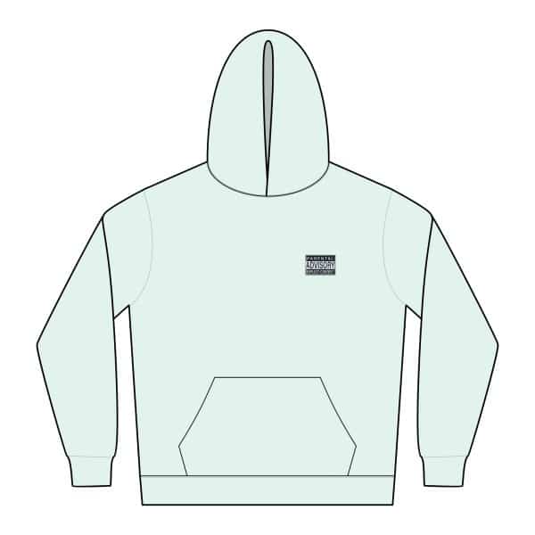 Parental Advisory Explicit Content Relaxed Hoodie - Image 9