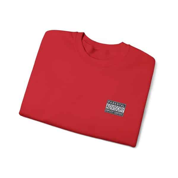 Parental Advisory Explicit Content Unisex Heavy Blend™ Crewneck Sweatshirt - Image 59