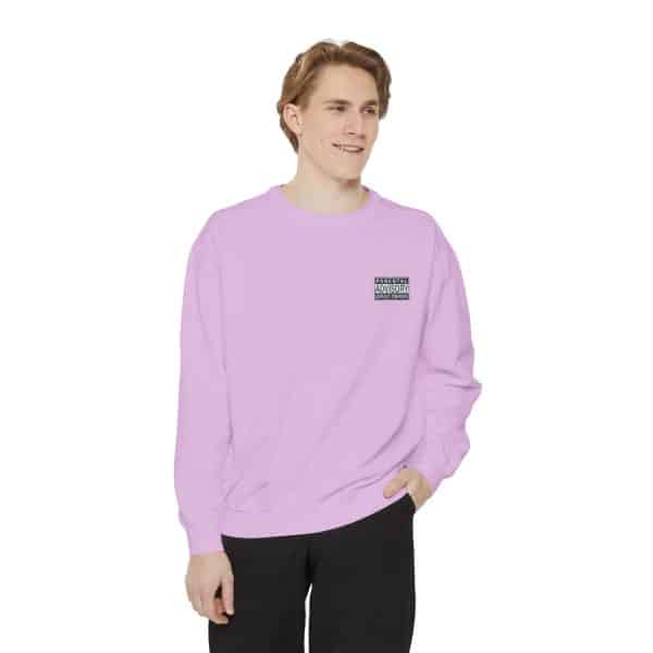 Parental Advisory Explicit Content Unisex Garment-Dyed Sweatshirt - Image 47