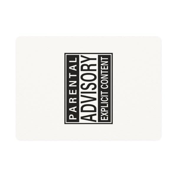 Parental Advisory Explicit Content Postcards (1, 15, 30, and 45 pcs) - Image 18