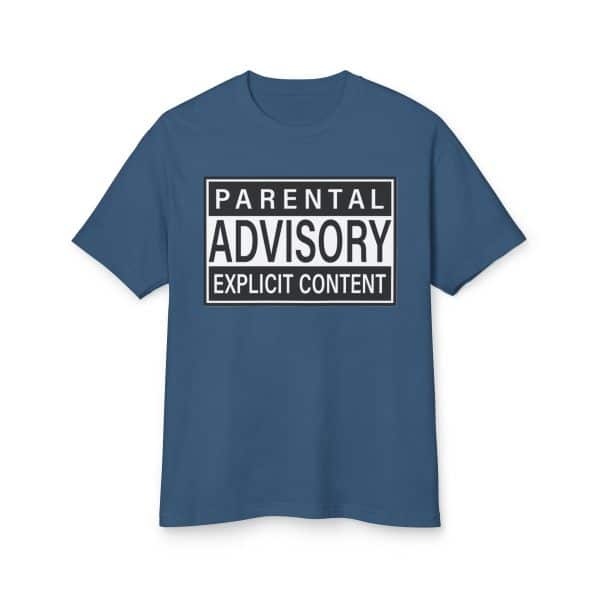 Parental Advisory Explicit Content Unisex Garment-Dyed Heavyweight Cotton Tee - Image 13