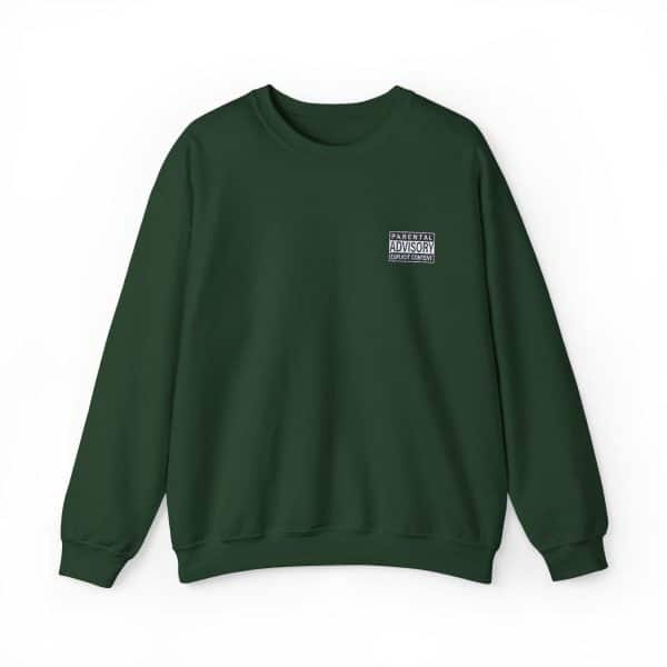 Parental Advisory Explicit Content Unisex Heavy Blend™ Crewneck Sweatshirt - Image 29