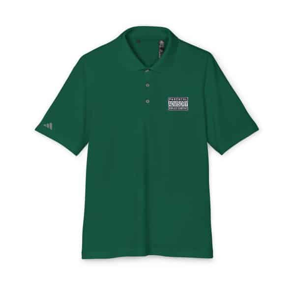 Parental Advisory Explicit Content adidas Unisex Performance Polo - Image 13