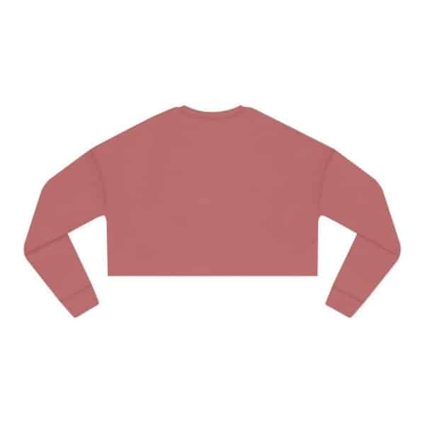 Parental Advisory Explicit Content Women's Cropped Sweatshirt - Image 2
