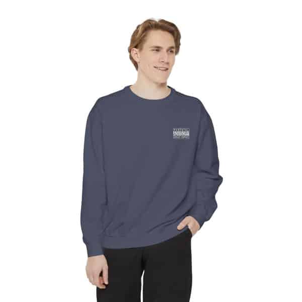 Parental Advisory Explicit Content Unisex Garment-Dyed Sweatshirt - Image 43