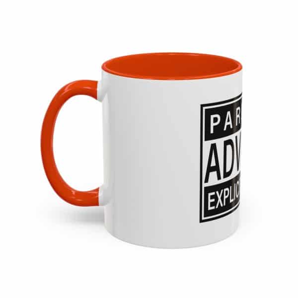 Parental Advisory Explicit Content Colorful Mugs (11oz, 15oz) - Image 36