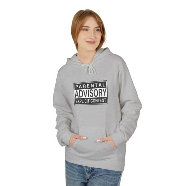 Parental Advisory Explicit Content Unisex Midweight Softstyle Fleece Hoodie - Image 27
