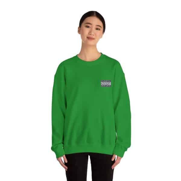 Parental Advisory Explicit Content Unisex Heavy Blend™ Crewneck Sweatshirt - Image 36