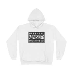 Parental Advisory Explicit Content Unisex EcoSmart® Pullover Hoodie Sweatshirt