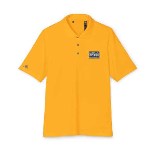 Parental Advisory Explicit Content adidas Unisex Performance Polo - Image 9