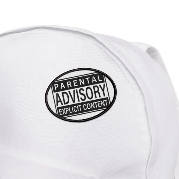 Parental Advisory Explicit Content Iron-On Patches - Image 12
