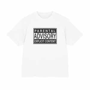 Parental Advisory Explicit Content Unisex Urban Heavy Tee