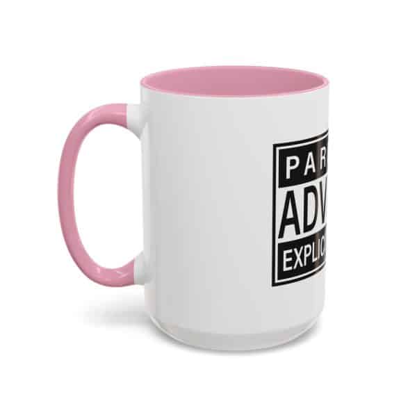 Parental Advisory Explicit Content Colorful Mugs (11oz, 15oz) - Image 84