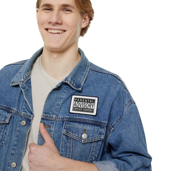 Parental Advisory Explicit Content Iron-On Patches - Image 14