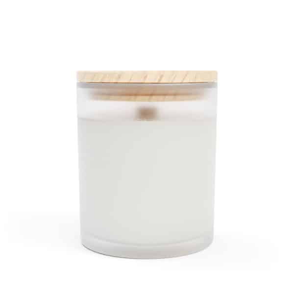Parental Advisory Explicit Content Frosted Glass Candle, 11oz - Image 16