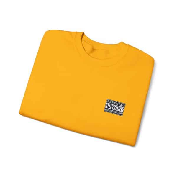 Parental Advisory Explicit Content Unisex Heavy Blend™ Crewneck Sweatshirt - Image 23