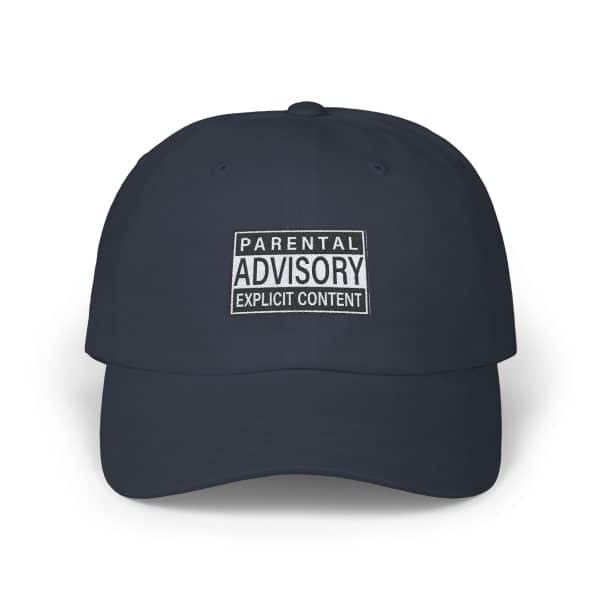 Parental Advisory Explicit Content Classic Dad Cap - Image 21