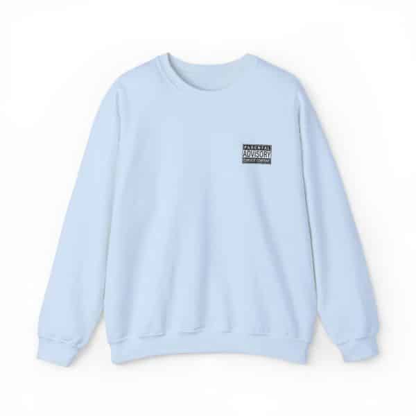 Parental Advisory Explicit Content Unisex Heavy Blend™ Crewneck Sweatshirt - Image 41