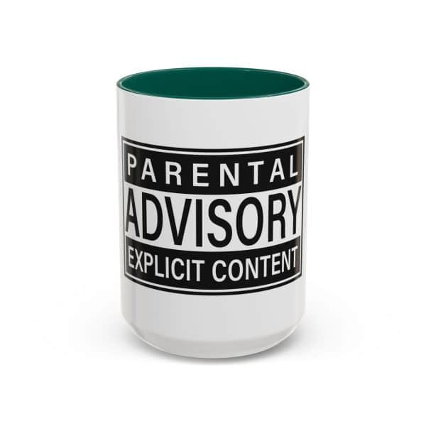 Parental Advisory Explicit Content Colorful Mugs (11oz, 15oz) - Image 61