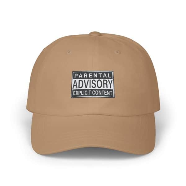 Parental Advisory Explicit Content Classic Dad Cap - Image 5