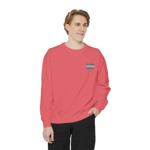 Parental Advisory Explicit Content Unisex Garment-Dyed Sweatshirt - Image 51