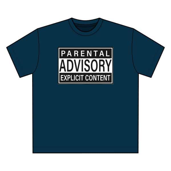 Parental Advisory Explicit Content Unisex Freestyler Dry Handfeel Heavy Tee - Image 9