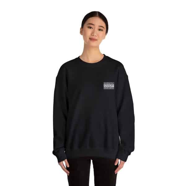 Parental Advisory Explicit Content Unisex Heavy Blend™ Crewneck Sweatshirt - Image 12