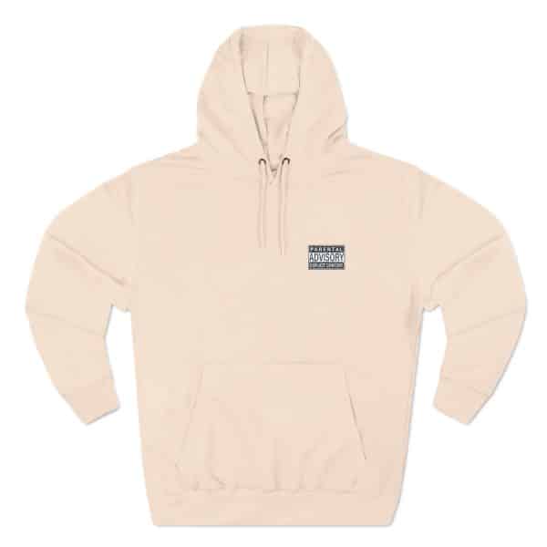 Parental Advisory Explicit Content Three-Panel Fleece Hoodie - Image 21