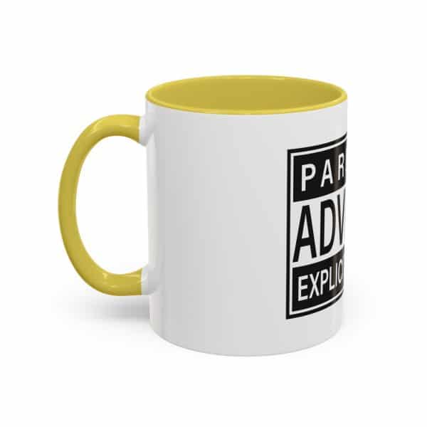 Parental Advisory Explicit Content Colorful Mugs (11oz, 15oz) - Image 48